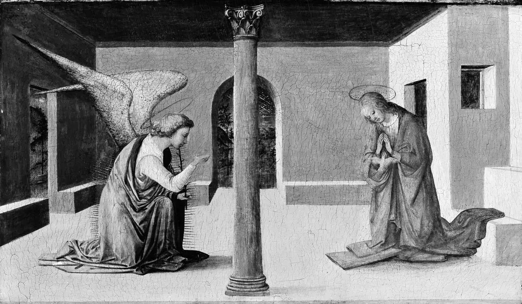 The Annunciation, by Unknown, 1500