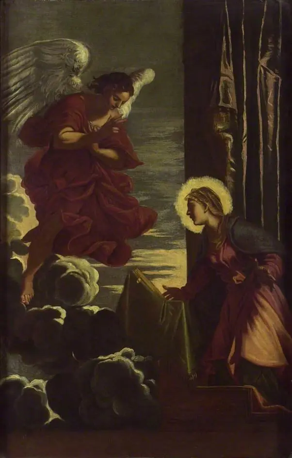 The Annunciation, by Unknown