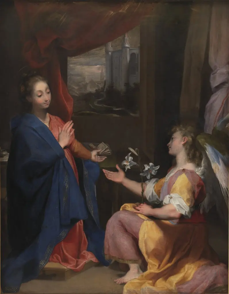 The Annunciation, by Unknown