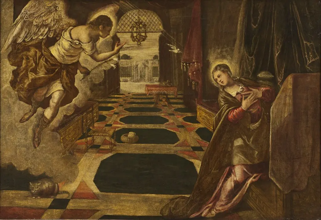The Annunciation, by Unknown