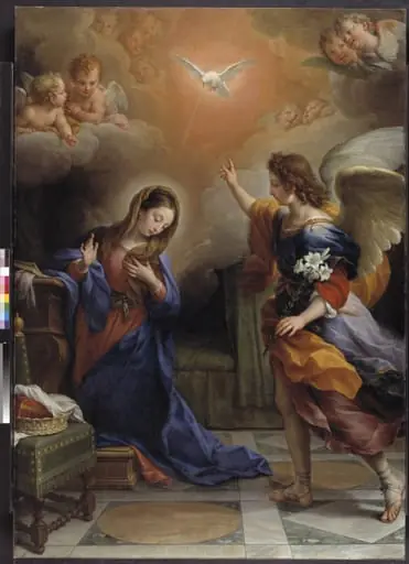 The Annunciation, by Unknown