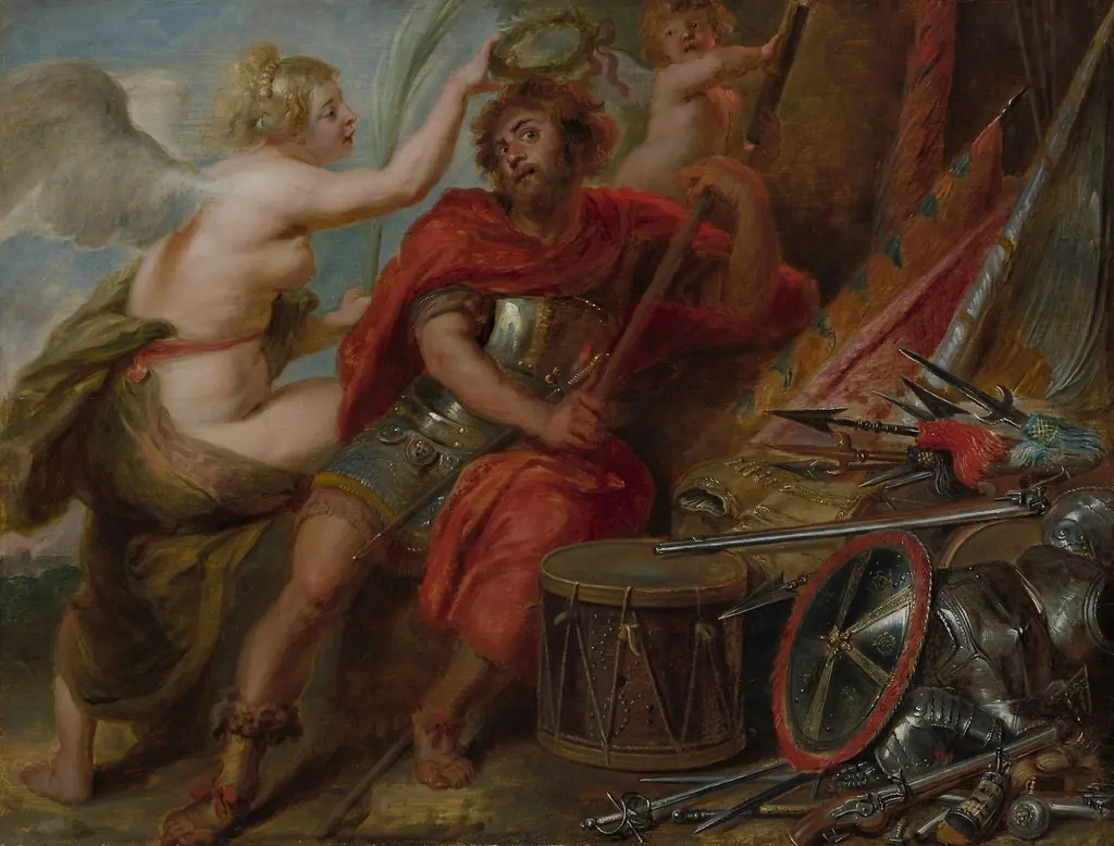 The Apotheosis of the Hero, by Unknown