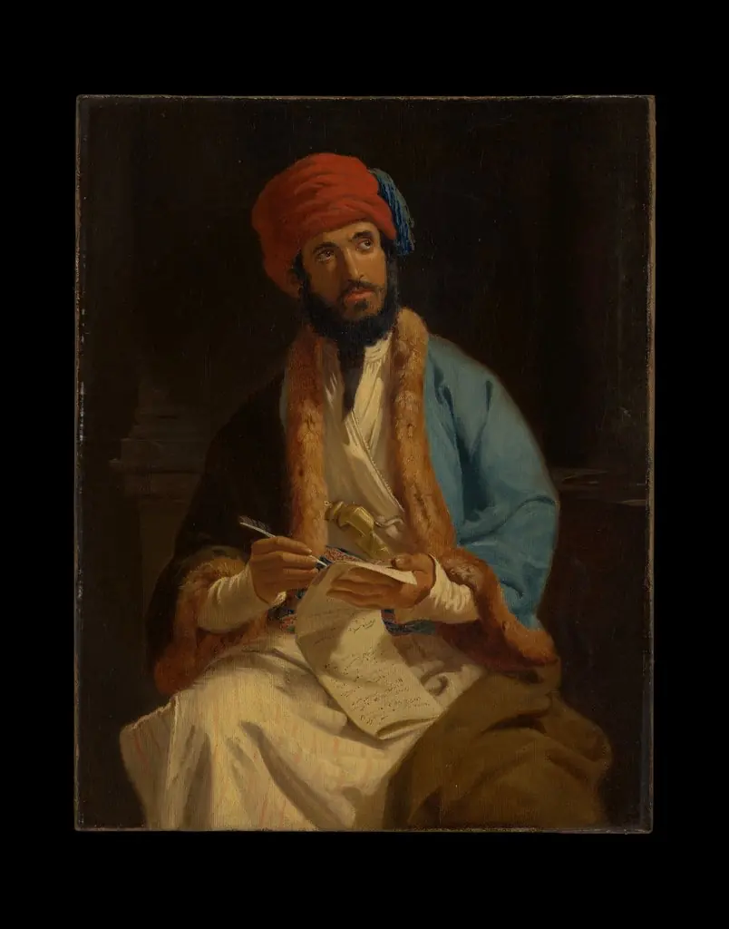 The Arab Sage, by Unknown, 1849