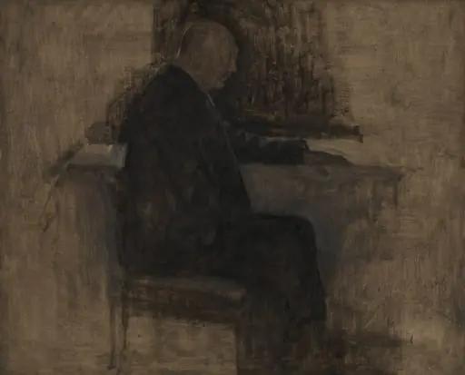 The Architect Thorvald Bindesbøll, by Unknown