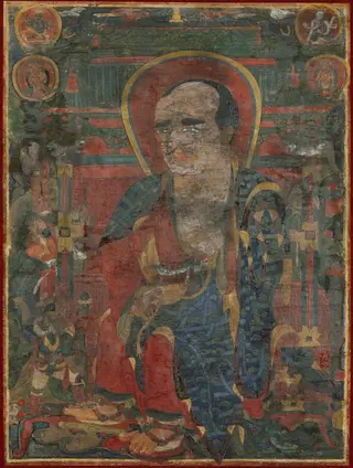 The Arhat Kanakavatsa, by Unknown, 1450