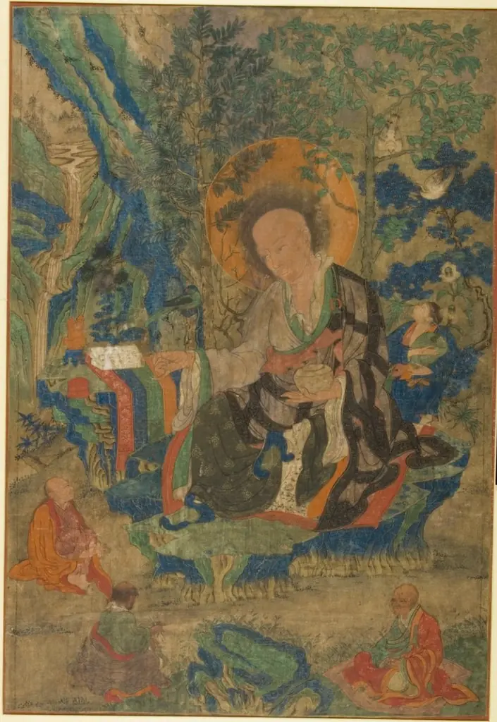 The Arhat Pindola Bharadhvaja, by Unknown