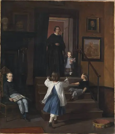 The Artist's Family, by Unknown