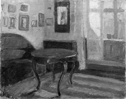 The Artist's Living Room, by Unknown