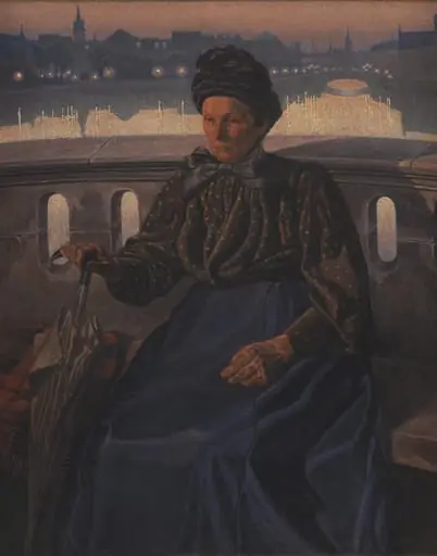 The Artist's Mother, by Unknown