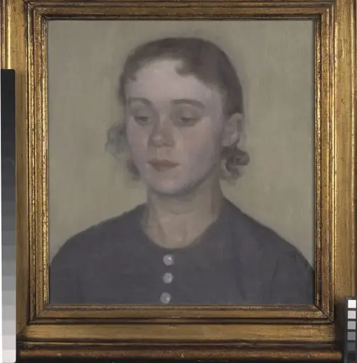 The Artist's Wife, Ida Hammershøi, née Ilsted, by Unknown