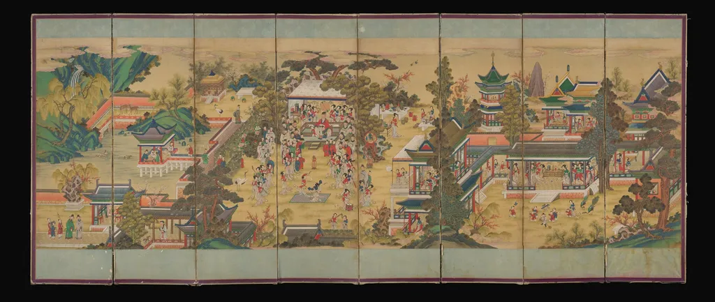 The Banquet of Guo Ziyi, by Unknown, unspecified, 1892