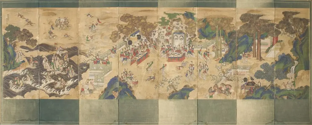 The Banquet of Seowangmo (Xiwangmu), Queen Mother of the West, by Unknown