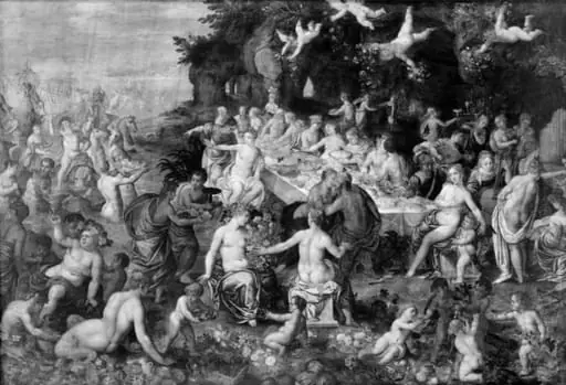 The Banquet of the Gods. The Wedding of Peleus and Thetis, by Unknown