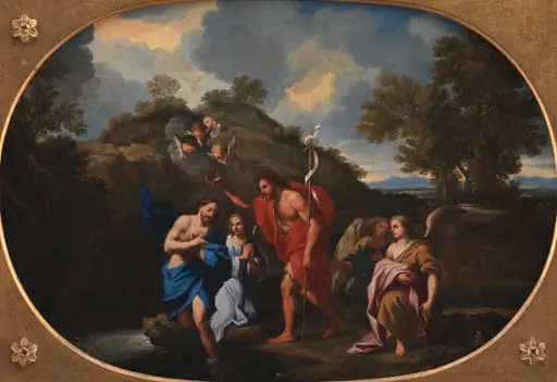 The Baptism of Christ, by Unknown