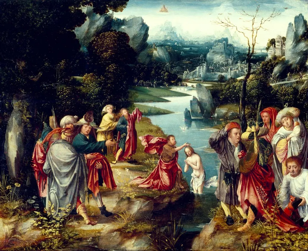 The Baptism of Christ, by Unknown