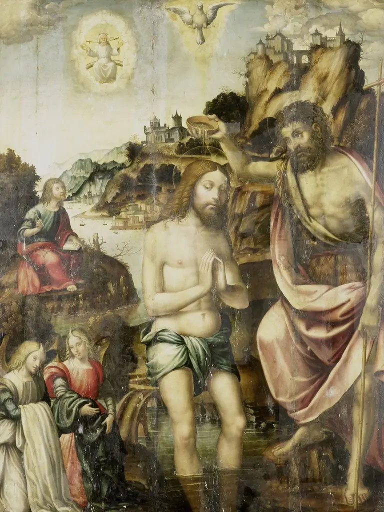 The Baptism of Christ, by Unknown