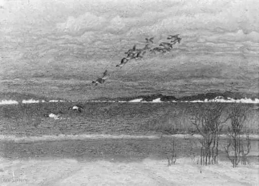 The Beginning of Winter, by Unknown