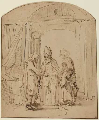 The Betrothal of the Holy Virgin, by Unknown