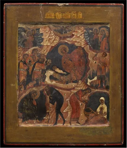 The Birth of Christ, by Unknown, unspecified, 1600