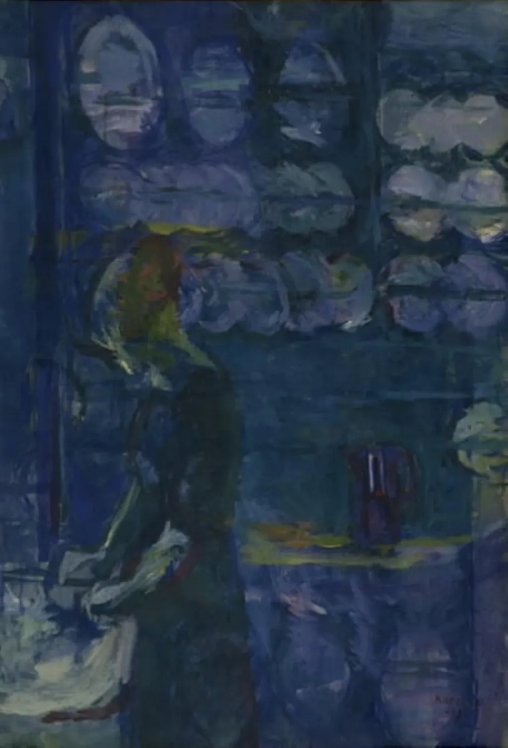 The Blue Kitchen, by Unknown, 1913