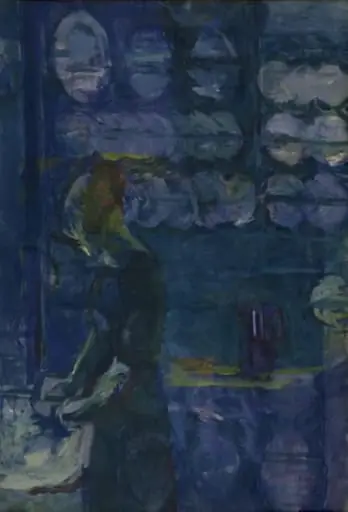The Blue Kitchen, by Unknown
