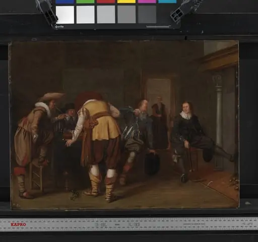 The Board Game Players, by Unknown