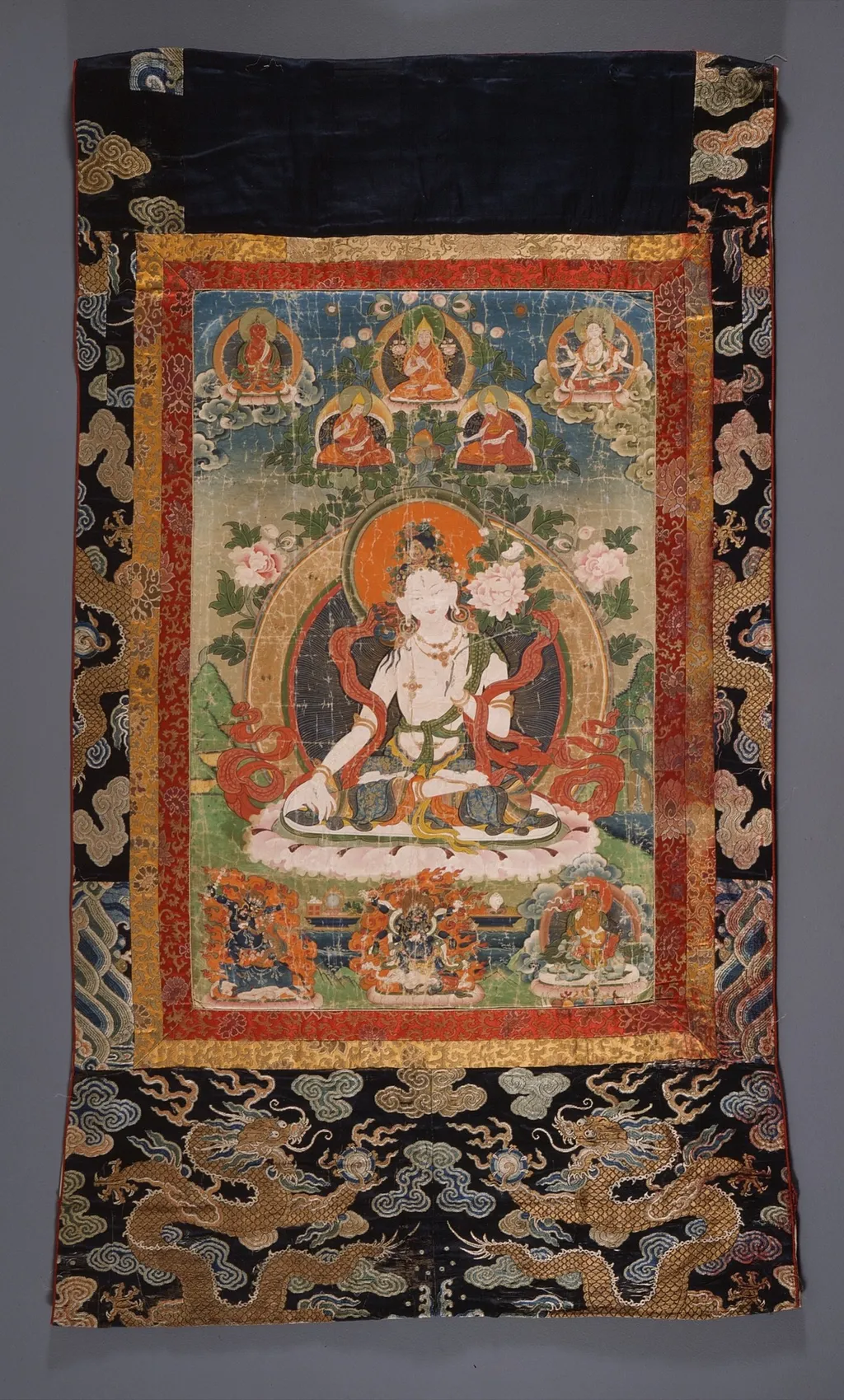 The Buddhist Goddess Sita Tara (White Tara), by Unknown, unspecified, 1850