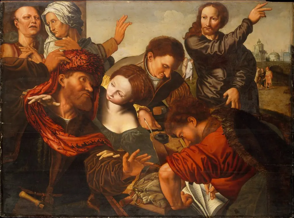 The Calling of Saint Matthew, by Unknown, 1600