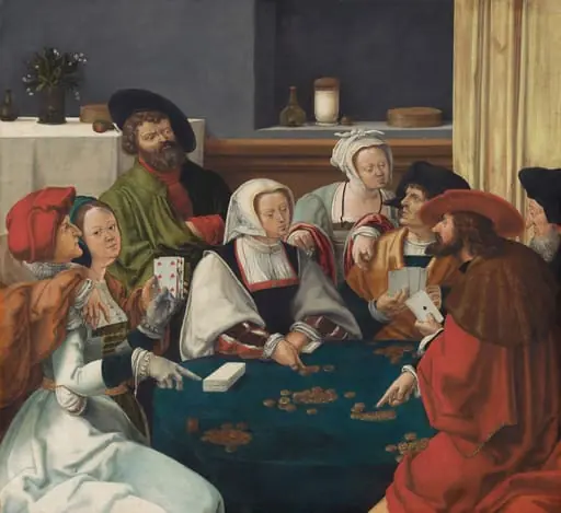 The Card Players, by Unknown