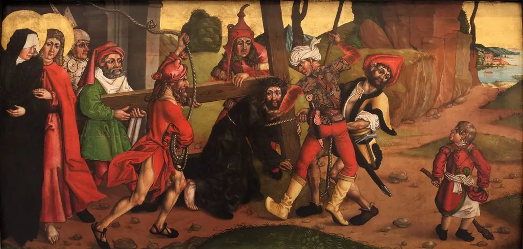 The carrying of the cross, by Unknown