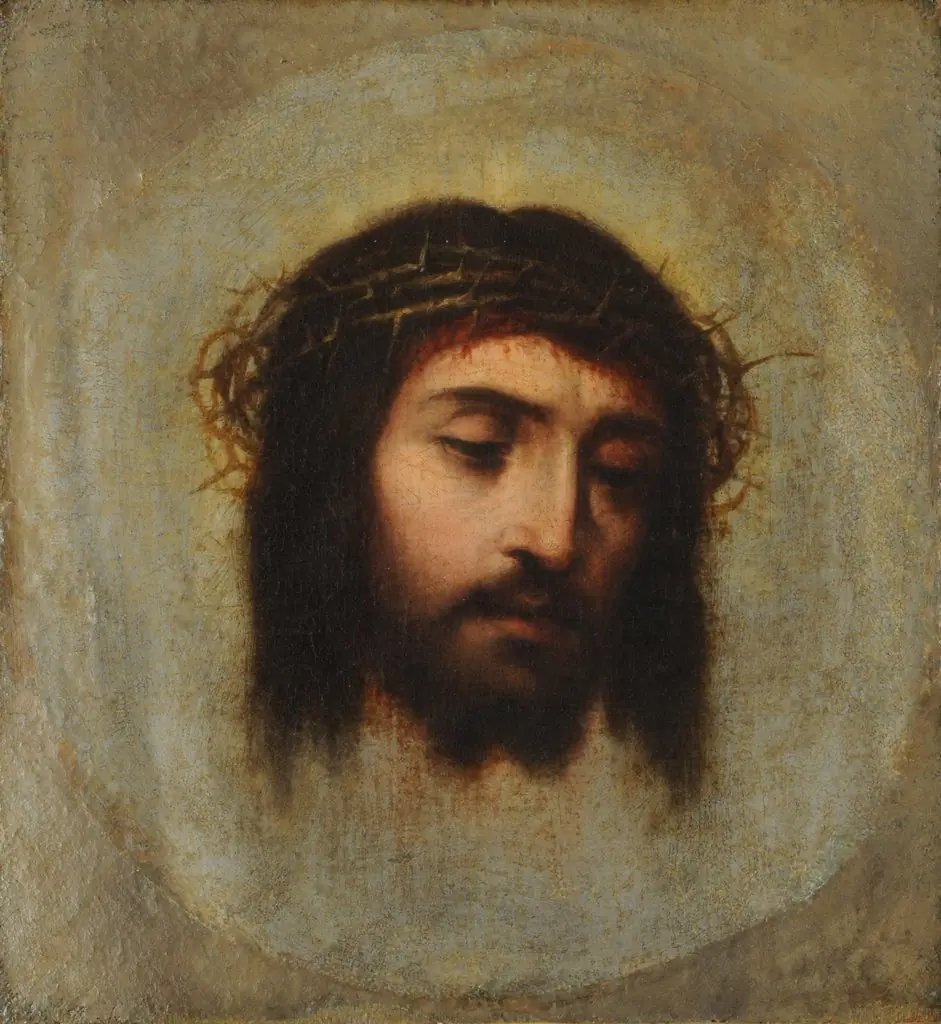 The cloth of the Veronica, by Unknown