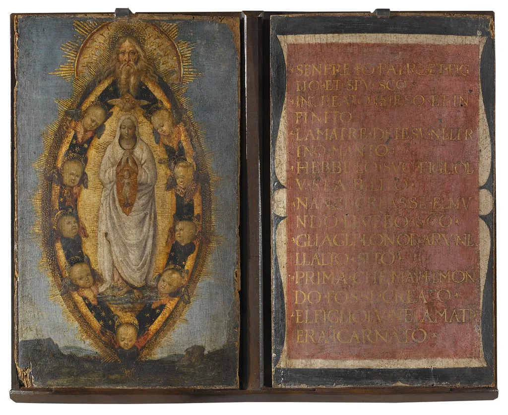 The Conception of the Virgin, by Unknown, unspecified