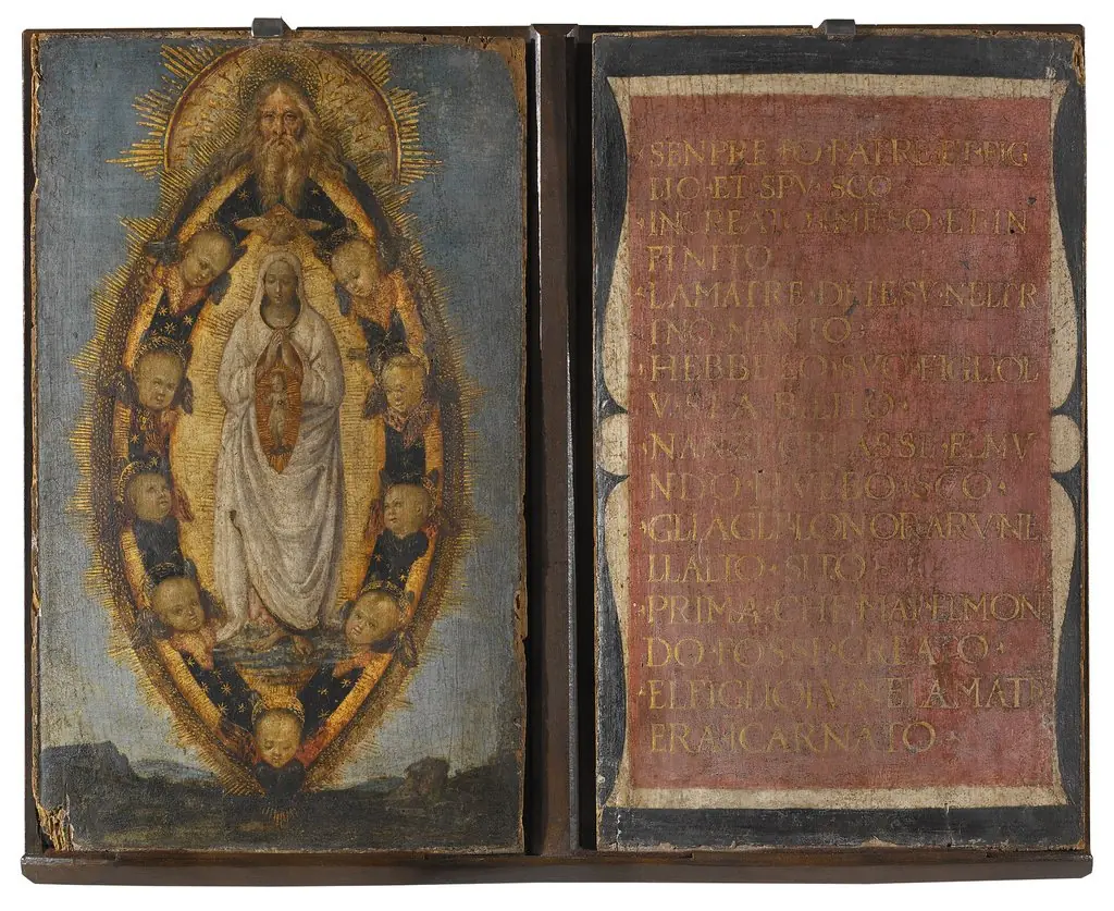 The Conception of the Virgin, by Unknown