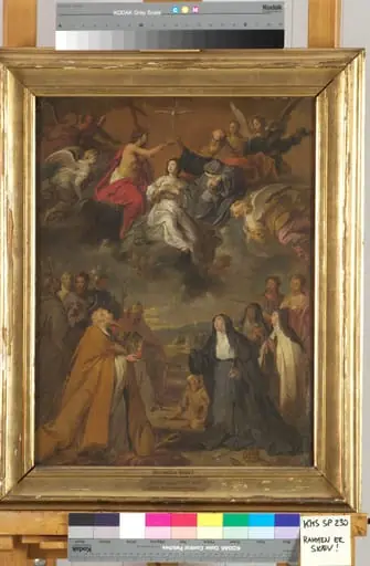 The Coronation of the Virgin, by Unknown