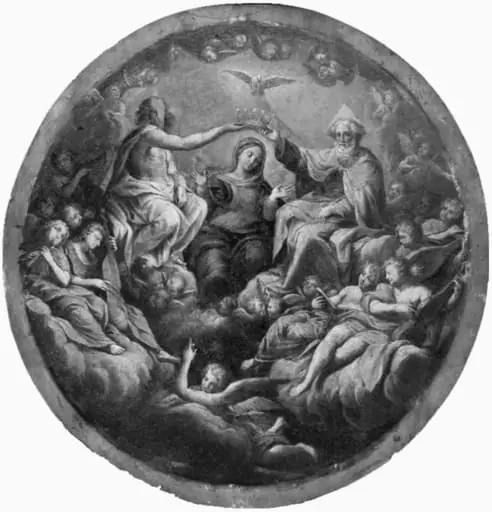 The Coronation of the Virgin, by Unknown