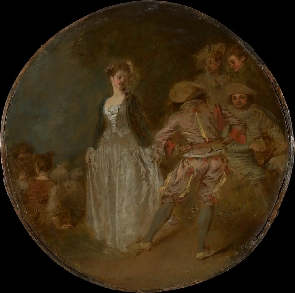The Country Dance, by Unknown