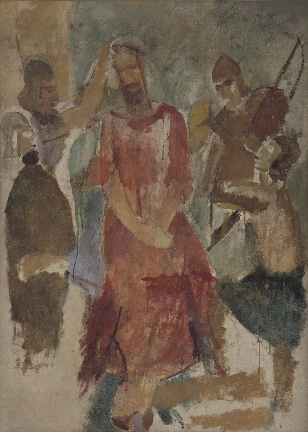 The Crowning with Thorns, by Unknown, 1920