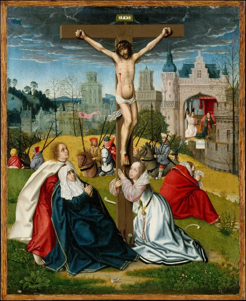 The Crucifixion, by Unknown, 1498