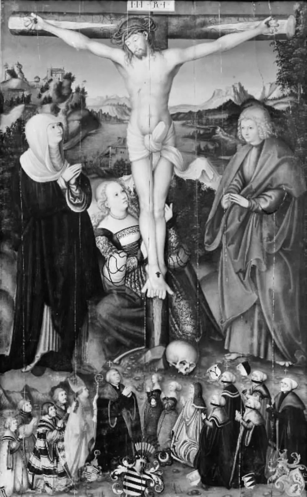 The Crucifixion, by Unknown, 1550