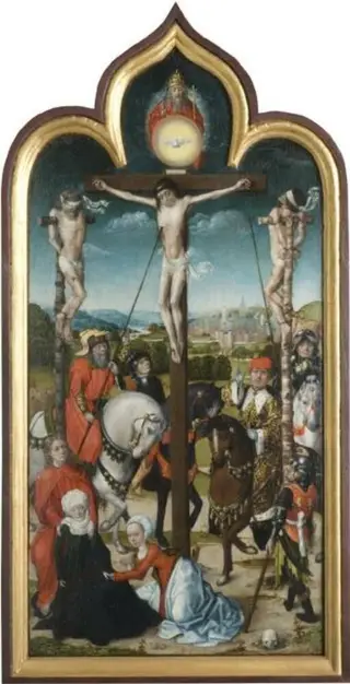 The Crucifixion, by Unknown, 1500