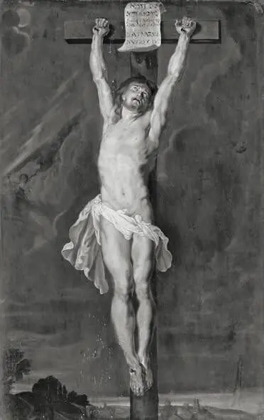 The crucifixion, by Unknown