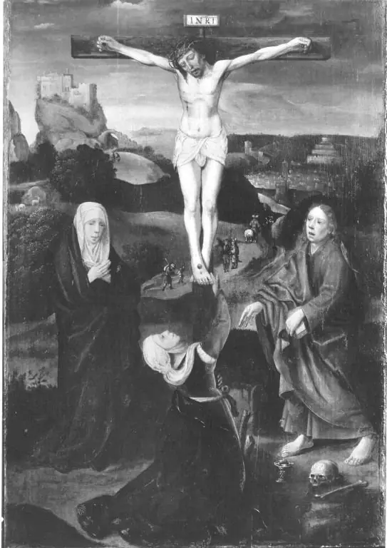 The crucifixion, by Unknown