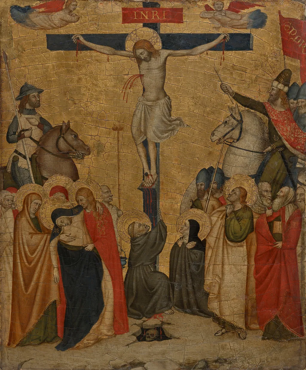 The Crucifixion of Christ, by Unknown, paint, 1392