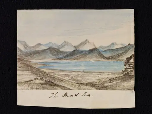 The Dead Sea, by Unknown