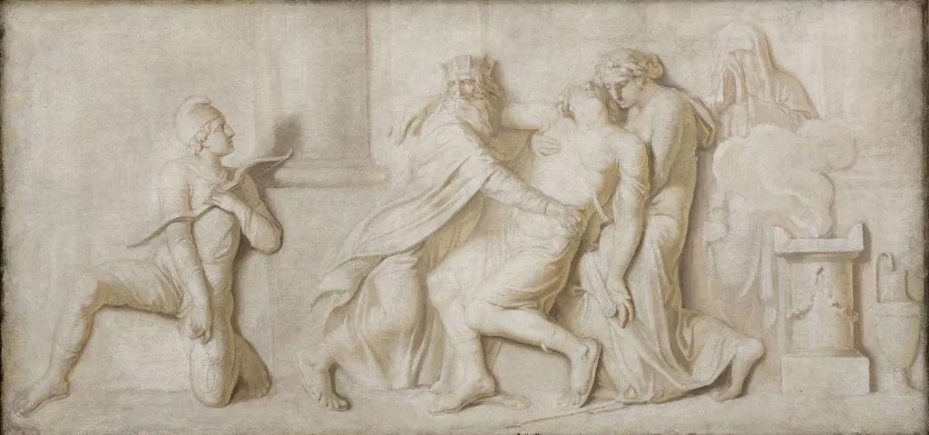 The Death of Achilles, by Unknown, 1796