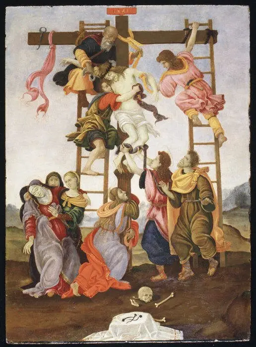 The Descent from the Cross, by Unknown, 1500