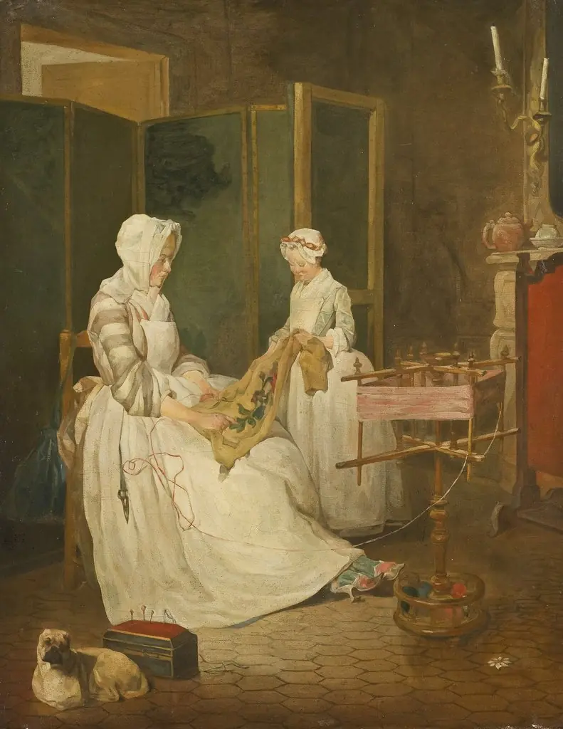 The Diligent Mother, by Unknown