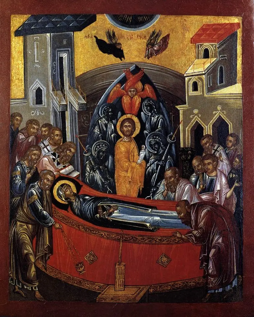 The Dormition of the Mother of God, by Unknown