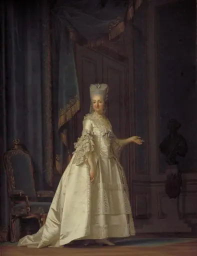 The Dowager Queen Juliane Marie of Denmark, by Unknown
