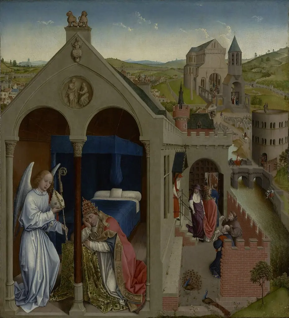 The Dream of Pope Sergius, by Unknown